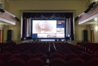 Интерьерный LED экран MEVY для сцены дворца культуры г.Боровичи Новгородской области
