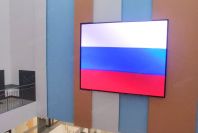 Интерьерный LED экран MEVY для новой школы г.Мытищи